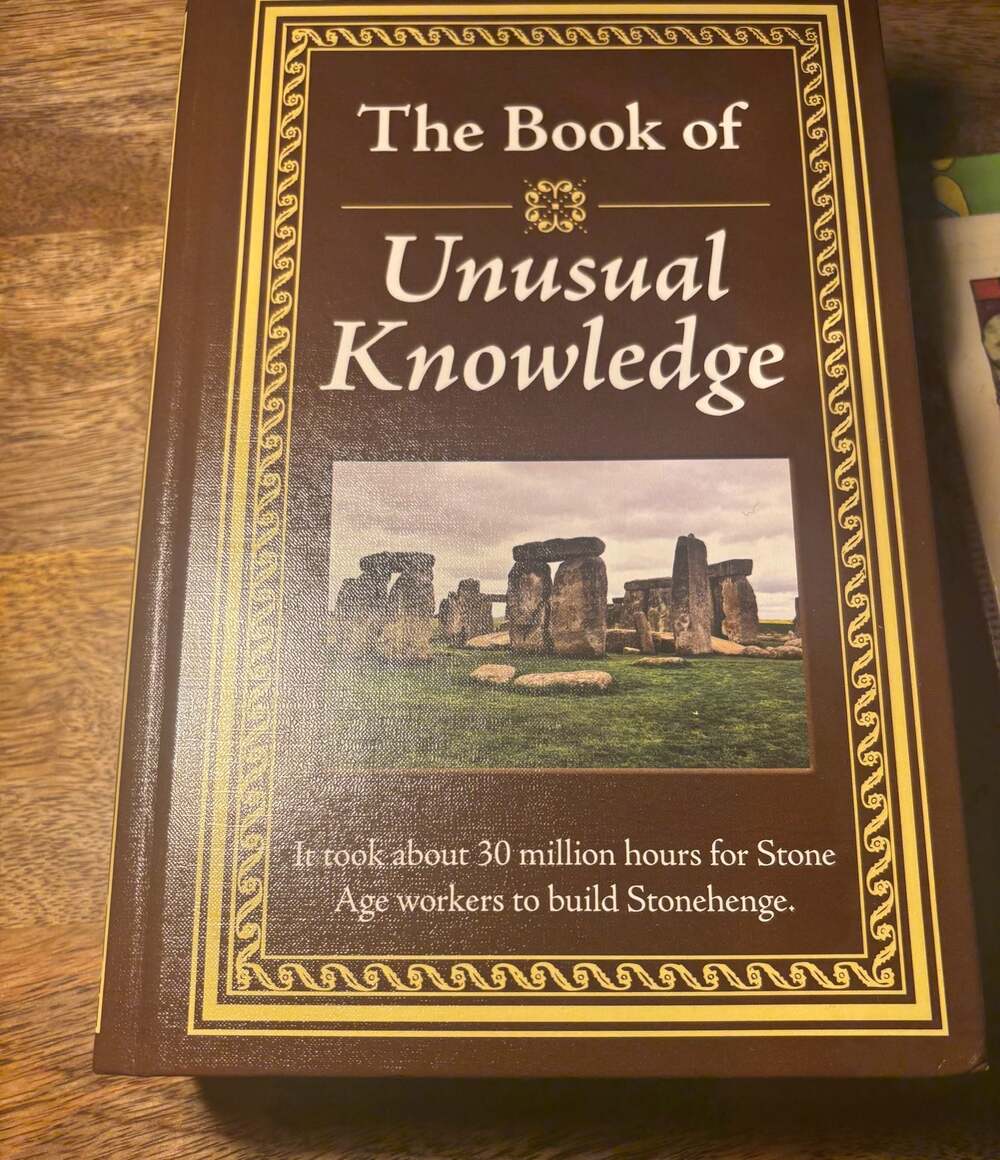 The Book of Unusual Knowledge (Hardcover, 2012)Facts & Trivia 1st Ed/1st print